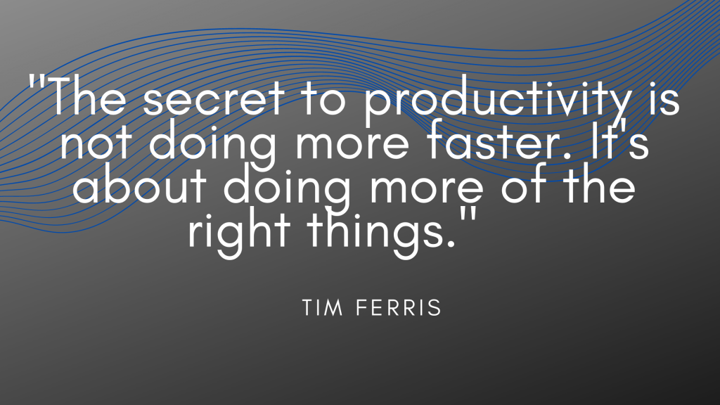 15 Top Productivity Tips